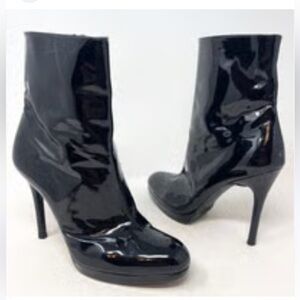 Stuart weitzman  Patent Leather Ankle Boots